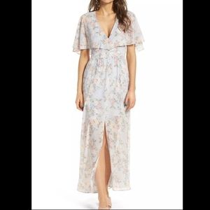 WAYF Floral Maxi Dress
